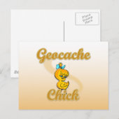 Carte Postale Geocache Chick (Devant / Derrière)