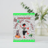 Carte Postale Geocache Sortent Et Jouent (Debout devant)
