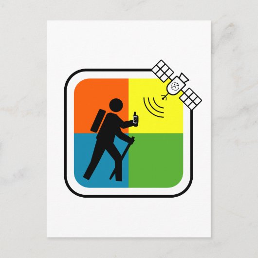 Carte Postale GeoCacher (Devant)