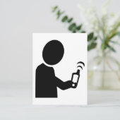 Carte Postale Géocaching (Debout devant)