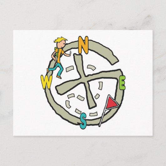 Carte Postale Géocaching (Devant)