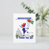 Carte Postale Geocaching U Activer (Debout devant)
