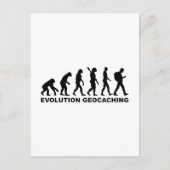 Carte Postale Géocentrage de l'évolution (Devant)