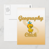 Carte Postale Géographie Chick (Devant / Derrière)