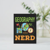 Carte Postale Géographie Nerd (Debout devant)