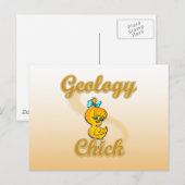 Carte Postale Géologie Chick (Devant / Derrière)