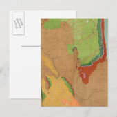Carte Postale Géologique des Rocheuses (Devant / Derrière)