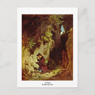 Carte Postale Géologue Par Spitzweg Carl