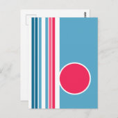 Carte Postale Geometric Balance 3 (Devant / Derrière)