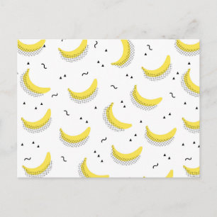 Carte Postale Geometric Bananas