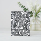 Carte Postale Géométrie émergente (Debout devant)