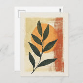 Carte Postale Géométrie organique #112 (Devant / Derrière)