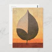 Carte Postale Géométrie organique #113 (Devant / Derrière)