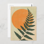 Carte Postale Géométrie organique #114 (Devant / Derrière)