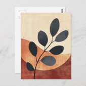 Carte Postale Géométrie organique #118 (Devant / Derrière)