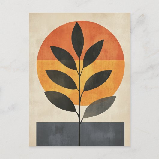 Carte Postale Géométrie organique #129 (Devant)