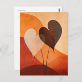 Carte Postale Géométrie organique #135 (Devant / Derrière)