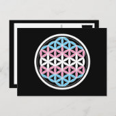 Carte Postale géométrie sacrée (Devant / Derrière)