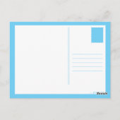 Carte Postale géométrie sacrée trans (Dos)