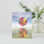 Carte Postale Géométrie solide constructive (Debout devant)