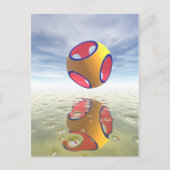 Carte Postale Géométrie solide constructive (Devant)