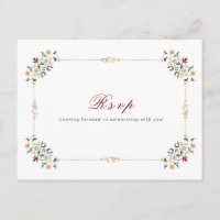 Géométrie Vintage Motif Classique Intriqué Mariage
