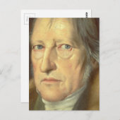 Carte Postale Georg Wilhelm Friedrich Hegel (Devant / Derrière)