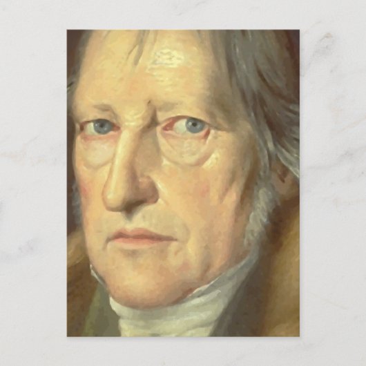 Carte Postale Georg Wilhelm Friedrich Hegel (Devant)
