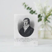 Carte Postale Georg Wilhelm Friedrich Hegel (Debout devant)
