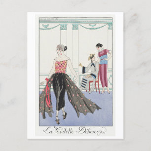 Carte postale George Barbier
