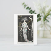 Carte postale George Barbier (Debout devant)