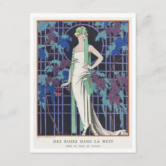 Carte postale George Barbier (Devant)