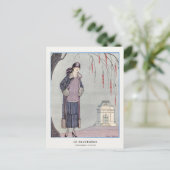 Carte Postale George Barbier, Art déco (Debout devant)