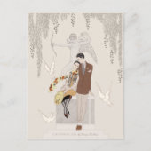 Carte Postale George Barbier L'Automne 1925 Lovers CC1226 (Devant)