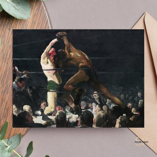 Carte Postale George Bellows Les deux membres de ce Club Peintur