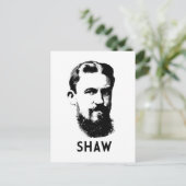 Carte Postale George Bernard Shaw (Debout devant)