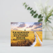 Carte Postale George Bernard Shaw Citation Inspirationnelle "Sag (Debout devant)