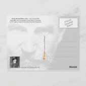 Carte Postale George Bernard Shaw - Portrait (Dos)