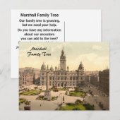 Carte Postale George Carré, Glasgow, Écosse (Devant / Derrière)