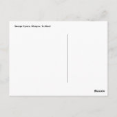 Carte Postale George Carré, Glasgow, Écosse (Dos)