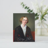 Carte Postale George Eliot (Debout devant)