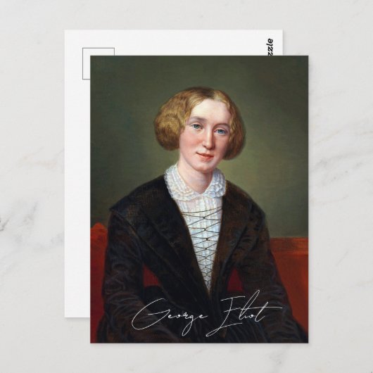Carte Postale George Eliot (Devant / Derrière)