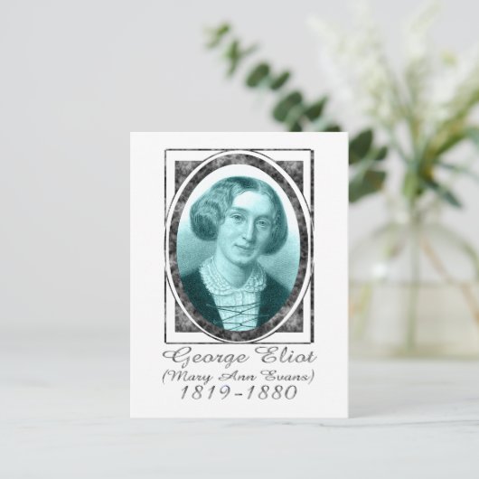 Carte Postale George Eliot (Debout devant)