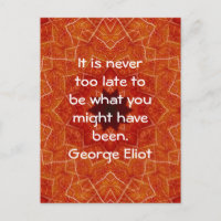 George Eliot Citation motivationnelle inspirante