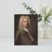 Carte Postale George Frideric Hanel par Balthasar Denner (Debout devant)