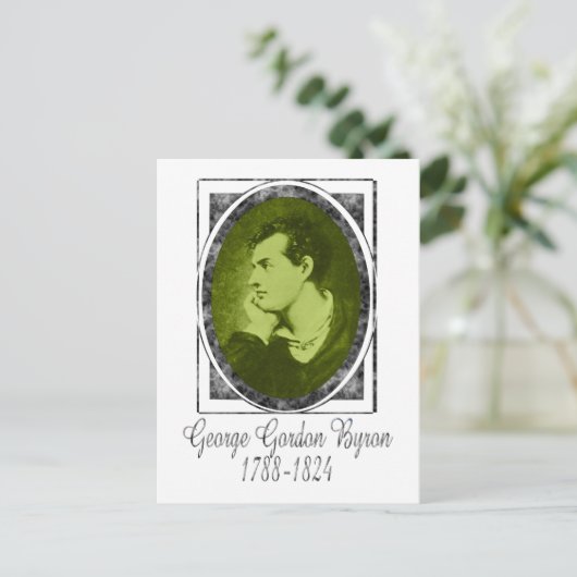 Carte Postale George Gordon Byron (Debout devant)