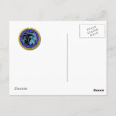 CARTE POSTALE GEORGE H. W. BUSH PORTRAIT POSTCARD (Dos)