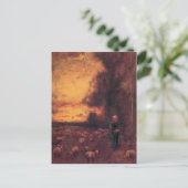 Carte Postale George Inness : Fin du jour (Debout devant)