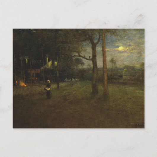 Carte Postale George Inness - Lumière de la Lune, Sources Tarpon (Devant)