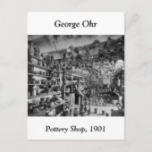 Carte Postale George Ohr Pottery Shop, 1901 (Devant)